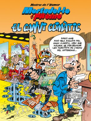 cover image of Mestres de l'humor. El canvi climàtic (Mestres de l'Humor 58)